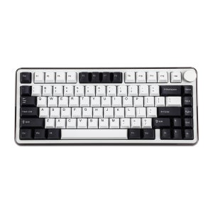 KiiBOOM Breeze 75 75% 알루미늄 및 아크릴 핫 스와퍼블 유선/블루투스/2.4GHz 무선 기계식 키보드 윈도우/맥용