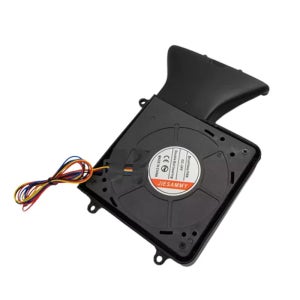 Funssor Bambu Lab 3D 프린터, 4 핀 냉각 팬 및 팬 덕트 피팅, 대나무 P1P, 대나무 X1, 1 개