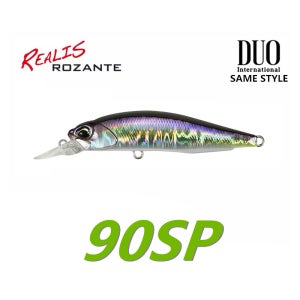 DUO 일본 동일 REALIS ROZANTE 90S 정지 및 정지 미노 마코우 신성한 미끼, 수면 후크 메기 가짜 미끼9077