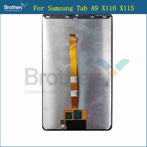 삼성 갤럭시 탭 A9 X110 X115 SM-X110 SM-X115 LCD 디스플레이 터치 스크린 디지타이저 교체 부품 백커버 8.7인치