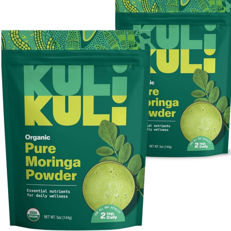 <b>Kuli Kuli</b> 쿨리쿨리 모링가 파우더 미국 직배송 144g 2개