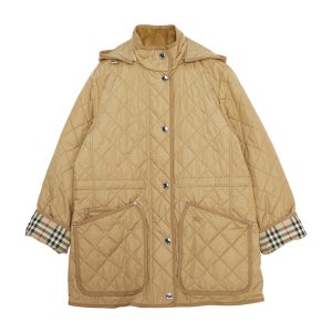 버버리 퀼팅 여성 후드 자켓 ROXBUGH 8070968 A7026