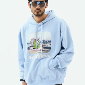 [그리디어스] GREEDILOUS SEA ANEMONE HOODIES BLUE_G22S-WT129_1