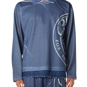 디젤 블루 T-OLLIE 탑 A202410WFCS81E