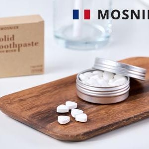 모스니에 고체치약 쿨민트향 20정 증정품 로고인쇄 물품제작 인쇄기념품