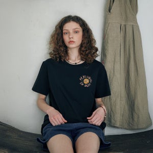 [플랫웨이브 인 서울] Nilo Print T-Shirts Black