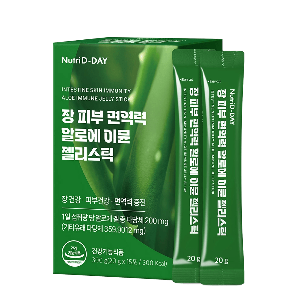 장 피부 면역력 알로에 이뮨 젤리스틱