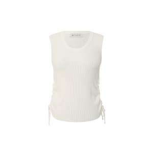 [더틸버리] 셔링 슬리브리스 풀오버 니트 (WHITE) TS5N1PO021