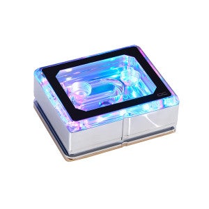 ALPHACOOL Eisblock XPX Aurora Pro 워터블럭 (아크릴 크롬)