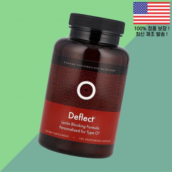 다다모 디플렉트 O 렉틴 포뮬러 식물성 베지캡슐 120정 D아다모 Deflect Lectin Blocking Formula 120 Vege