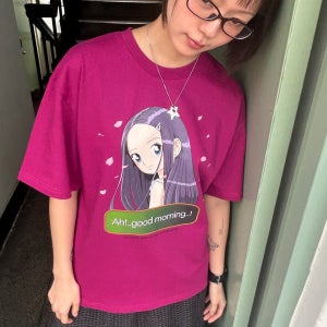 [원더비지터] 3/31예약배송_DokiDoki T-shirt [Plum]