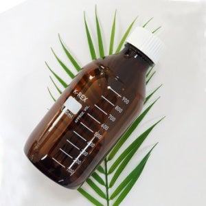 갈색 눈금유리병 1000ml 메저링 글라스보틀 (MB1000)