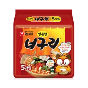 [새벽배송][우리가락]너구리 멀티 120g x 5팩