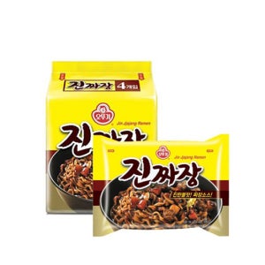 [새벽배송][우리가락]진짜장 멀티 135g x 4팩
