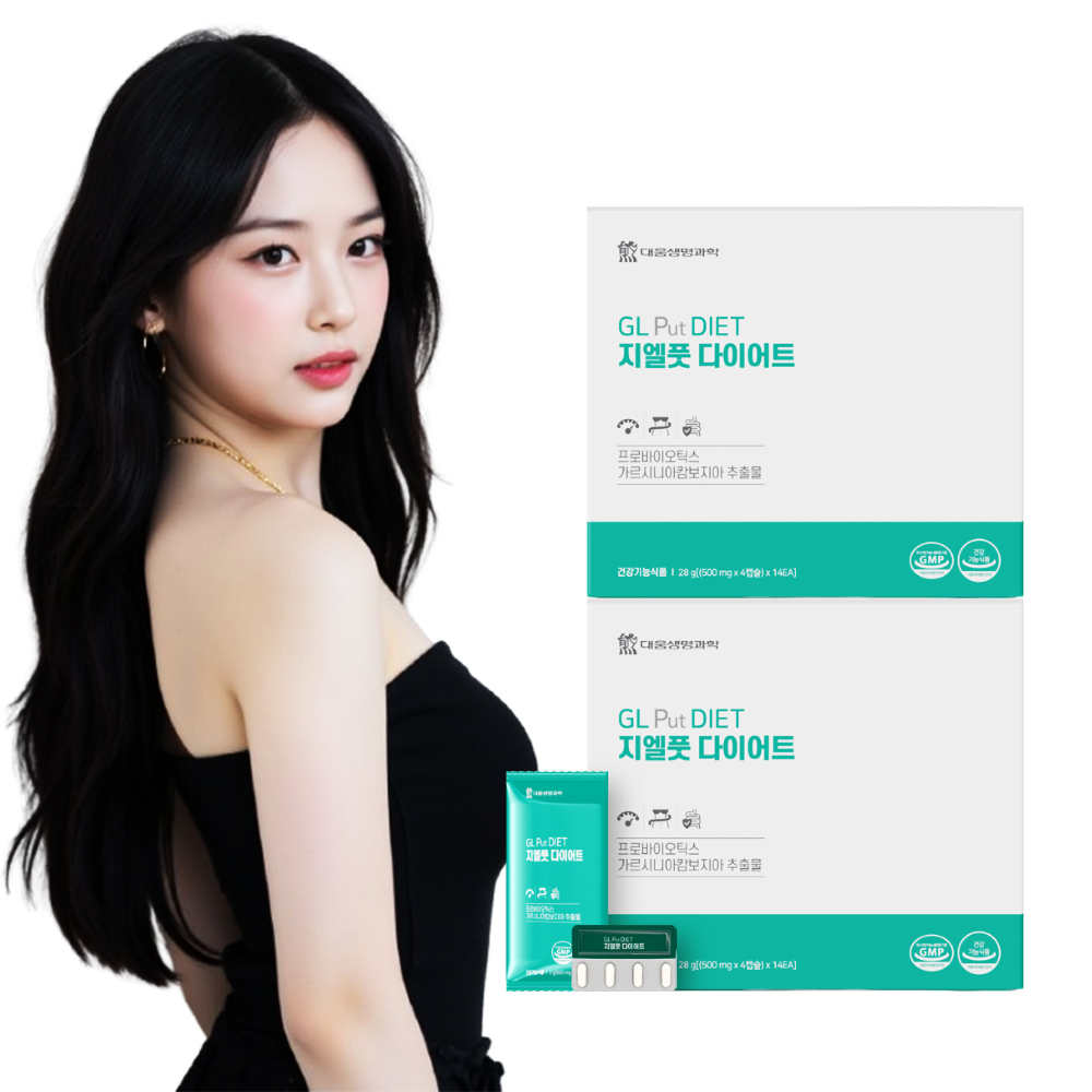 대웅생명과학 지엘풋 다이어트 GLP-1 유산균 56캡슐, 3개