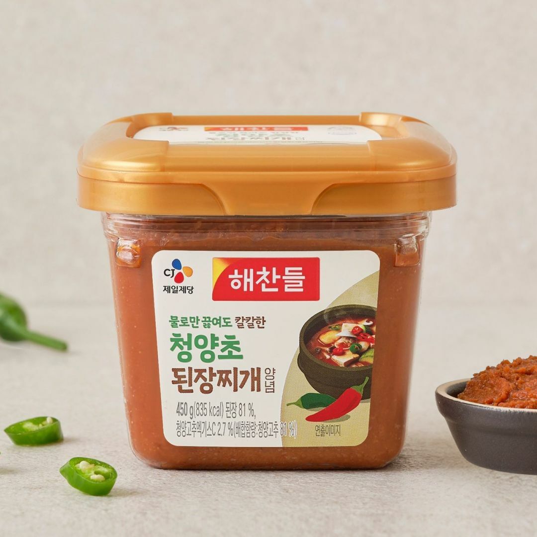 해찬들 청양초 된장찌개 성분 분석