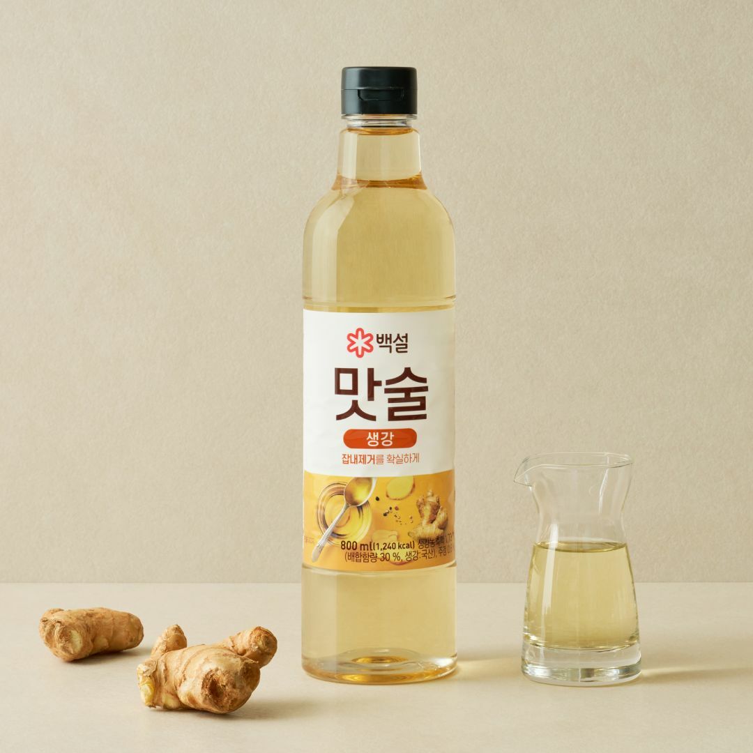 Beksul Cooking Wine with Ginger (Mat-sul Saenggang) 800ml