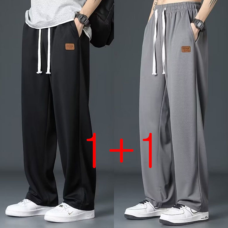 하이웨이스트 와이드 레그 팬츠