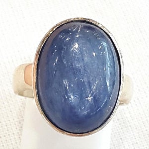 블루케이 [블루케이] A급카이야원석 사파이어컬러반지250705-08