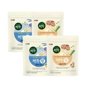셀러허브 식품 샘표 연두링 코인육수 멸치디포리 140g 2개+사골과한우 140g 2개