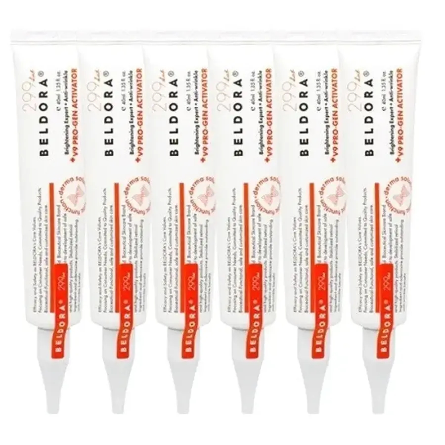 피부관리 벨도라 V9 프로 크림 40mlX6개 / <b>브이나인</b> 프로젠 액티베이터