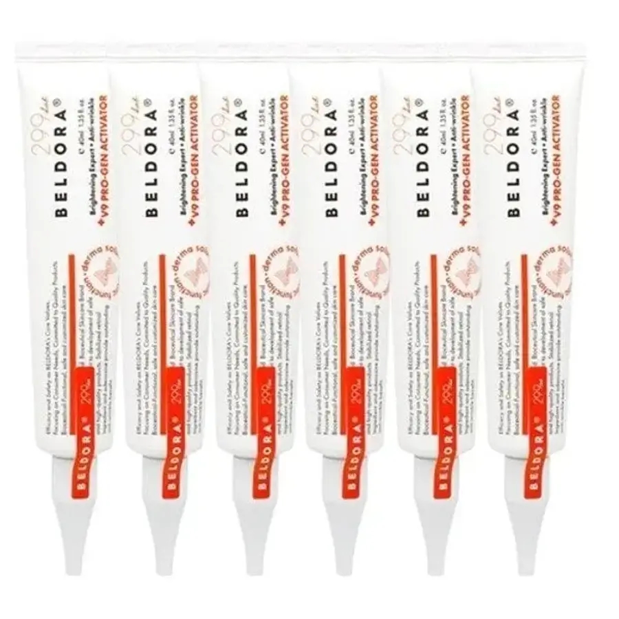 피부관리 벨도라 V9 프로 크림 40mlX6개 / <b>브이나인</b> 프로젠