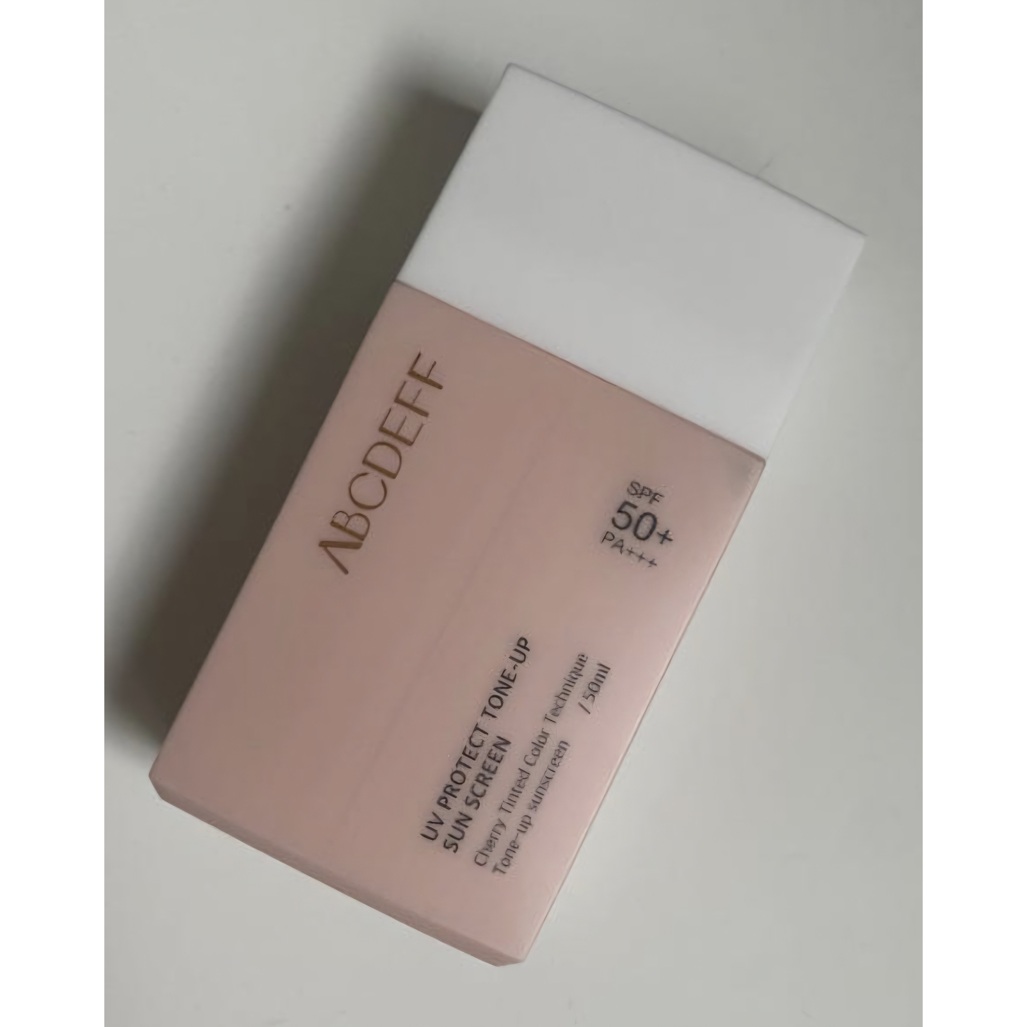 ABCDEFF 앱시디프 UV 프로텍트 톤업 선 스크린  50ml  1개