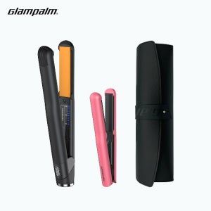 글램팜 더컬패키지 GP201미용실고데기+GP103CV핑크미니고데기+블랙파우치 3종모두 파격가 TV상품