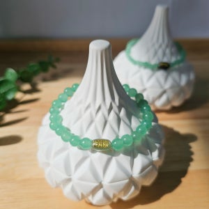 무료각인✨️[遠行 원행]수행의 천연 원석 어벤츄린 염주, 17공간 십칠공간