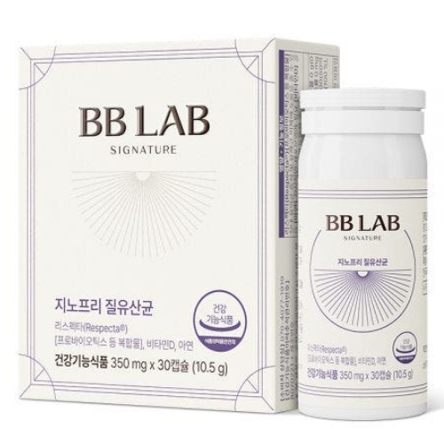 비비랩 지노프리 질유산균 350mg x 30캡슐, 3개