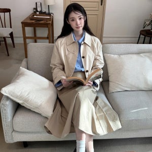 [클라비스]숏트렌치 코트 CVJTG2301Q