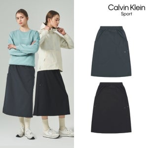 Calvin Klein 26SS 여성 우븐 스커트