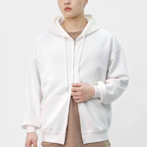 남성 데일리 스판 투웨이 후드집업 B45T010