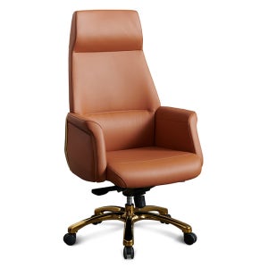 FY-809 중역의자 오렌지 서재 체어 서재가구