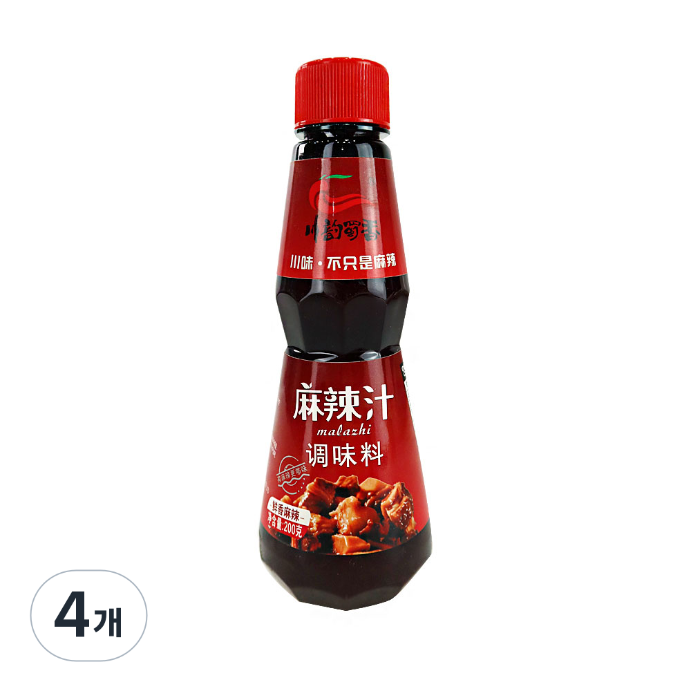 Baeteojim Maraji Seasoning, Mala Sauce, Hot Pot Sauce, Sichuan Mala Sauce, 4 units, 200g