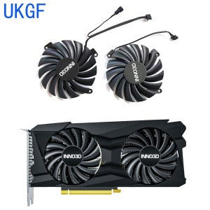 Inno3D GEFORCE RTX 3050 3060Ti 3070 TWIN X2 OC 그래픽 카드 팬 85MM CF-12910S RTX3060 Ti RTX3070 GPU 팬용