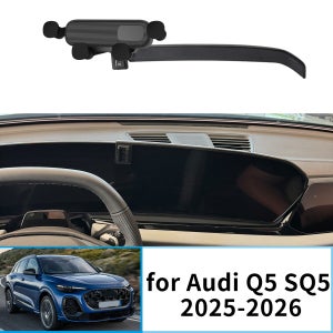 아우디 Q5 SQ5 세단 2025 2026 스포츠백 전기 GPS 브래킷 네비게이션 스탠드 자동차 액세서리에 대 한 자동차 휴대 전화 홀더