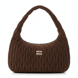 미우미우 MIU MIU 26SS 마틀라세 스웨이드 백(5BC183 AB7O F0324)