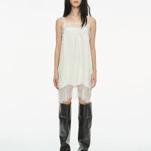 [세릭] Lace Slip Dress _ Ivory CR25WHOP001IVF