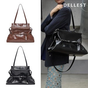 [델레스트] 스트린 숄더백 라지 2colors