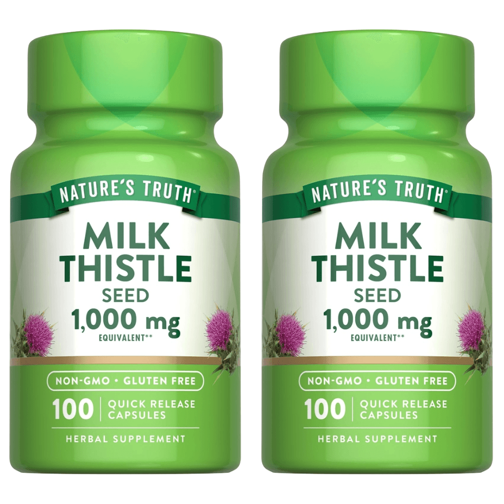 <b>네이처스트루</b> 밀크씨슬 1000MG 100캡슐 2개 100캡슐 2개