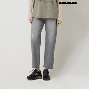 시슬리 커팅 헴 배기 진 SADP35531