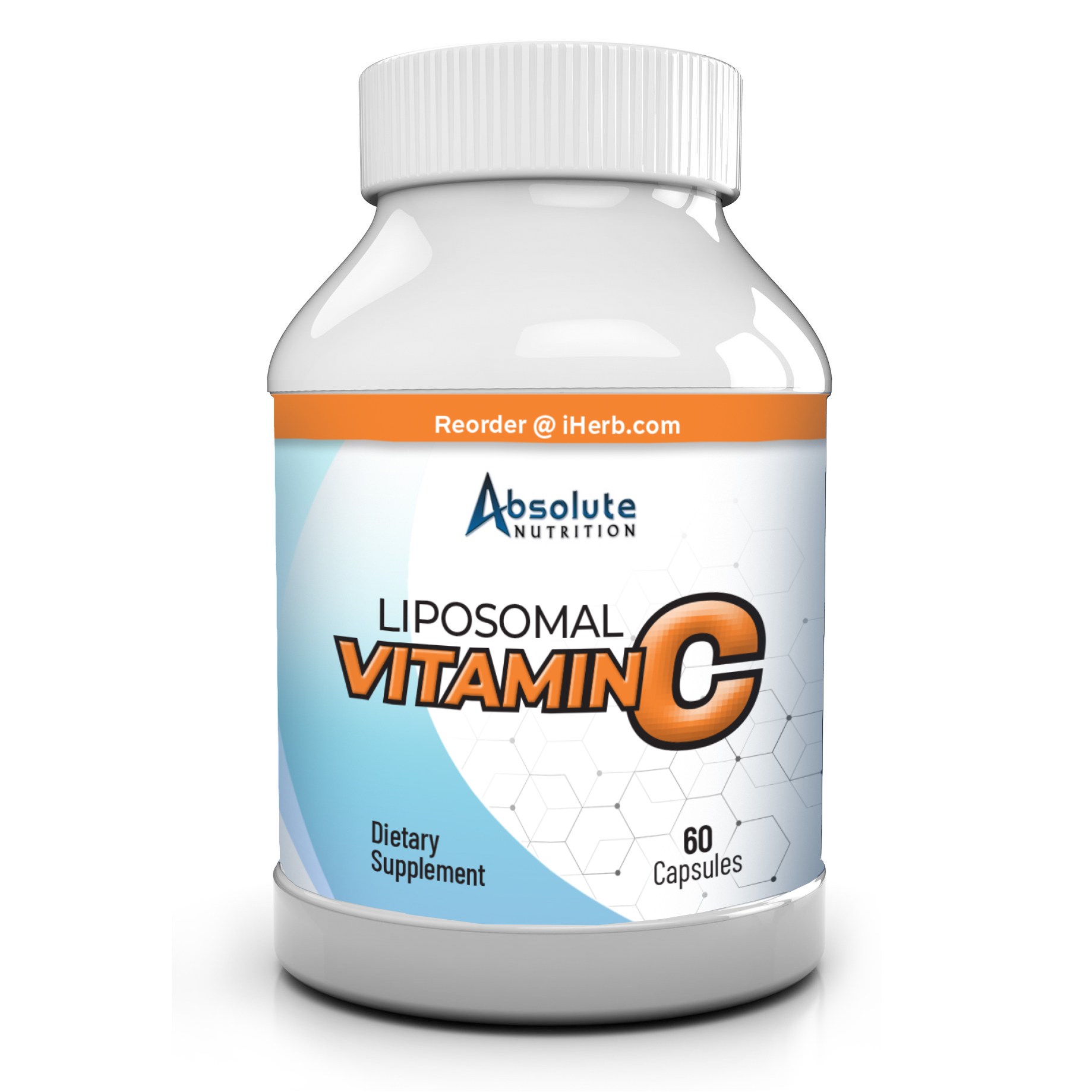 앱솔루트뉴트리션 <b>리포소멀 비타민</b> C 캡슐  1개  60정