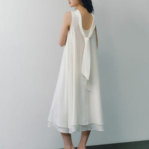 [가니송] 홀터 리본 브리즈 원피스_아이보리 G26SOPS07IVF