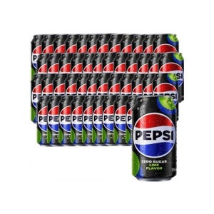 펩시 제로 라임 제로 슈거 콜라 펩제라 탄산음료 뚱캔 355ml 48캔 (46123283)