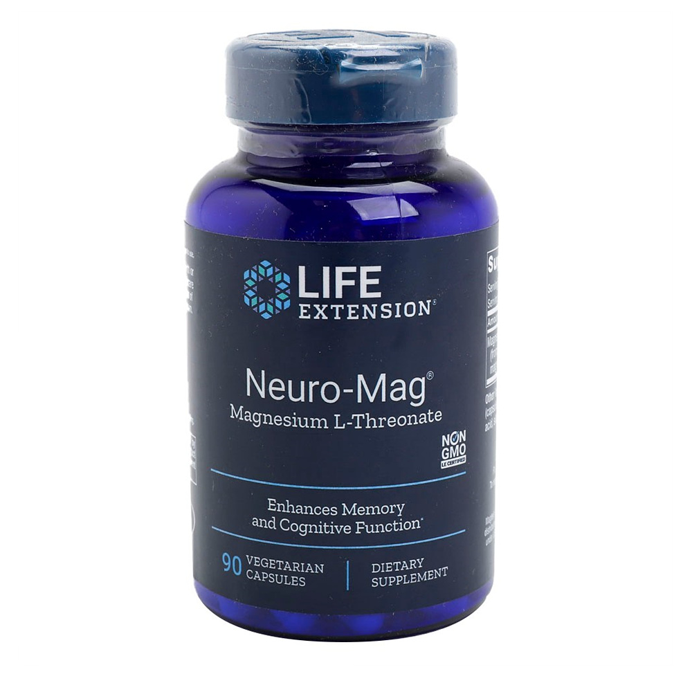 라이프익스텐션 뉴로-매그 마그네슘 L-트레오네이트 90베지캡슐 1개