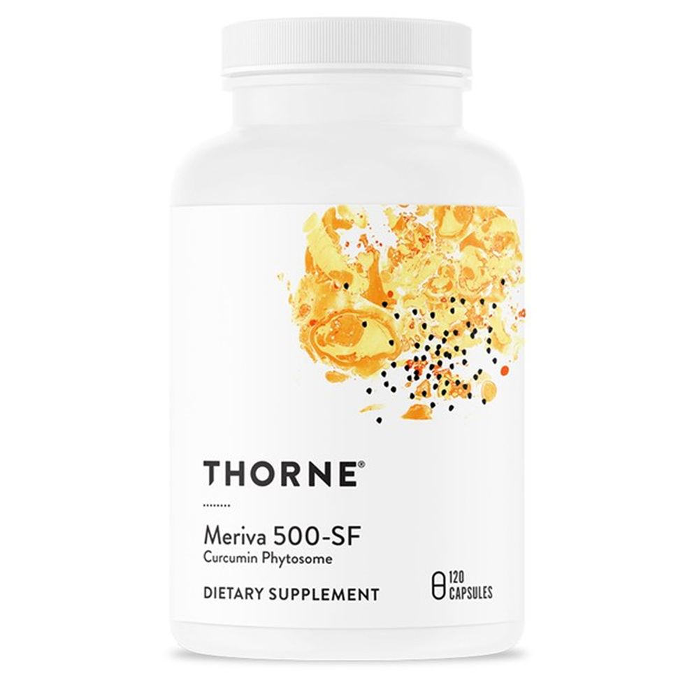 THORNE RESEARCH 쏜 <b>메리바</b> 500 <b>SF</b> 커큐민 피토섬 120캡슐 1개