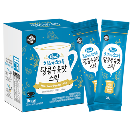 동일에프앤티 치즈가 쏘옥 달콤 우유맛 스틱