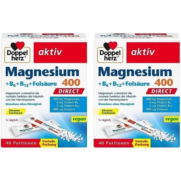 마그네슘 400+B6+B12+엽산 다이렉트