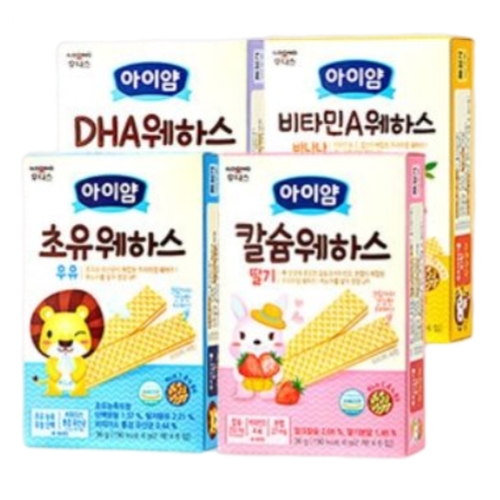 아이앙 비타민A웨하스 바나나 제품 이미지